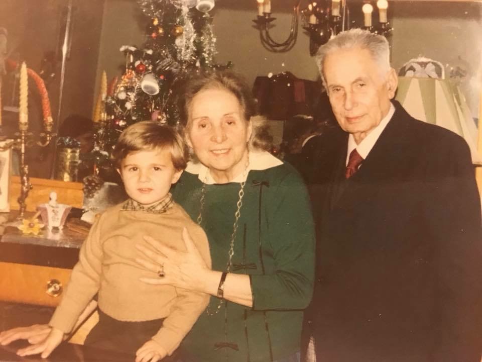 Io da bambino con il Cacciola e Libera